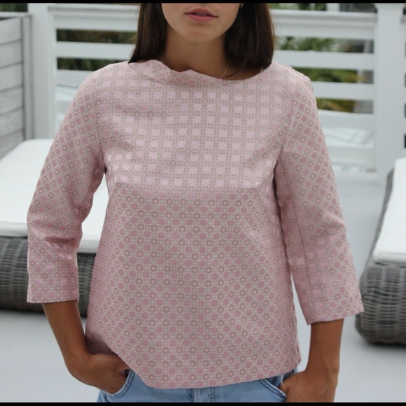 Club Monaco Sienna silk top - Picture 2 of 6